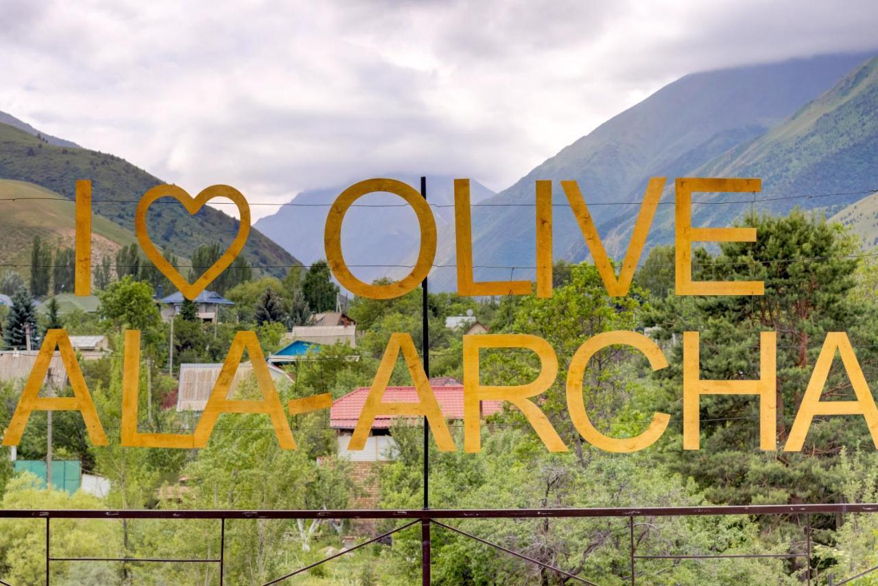 Olive Ala-Archa Hotel & Spa Verkhnyaya Alaarcha Kültér fotó